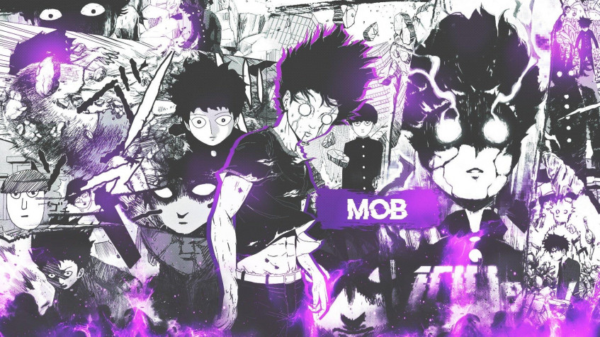 Mob Psycho 100 Full HD 1080p Wallpaper 1920x1080px