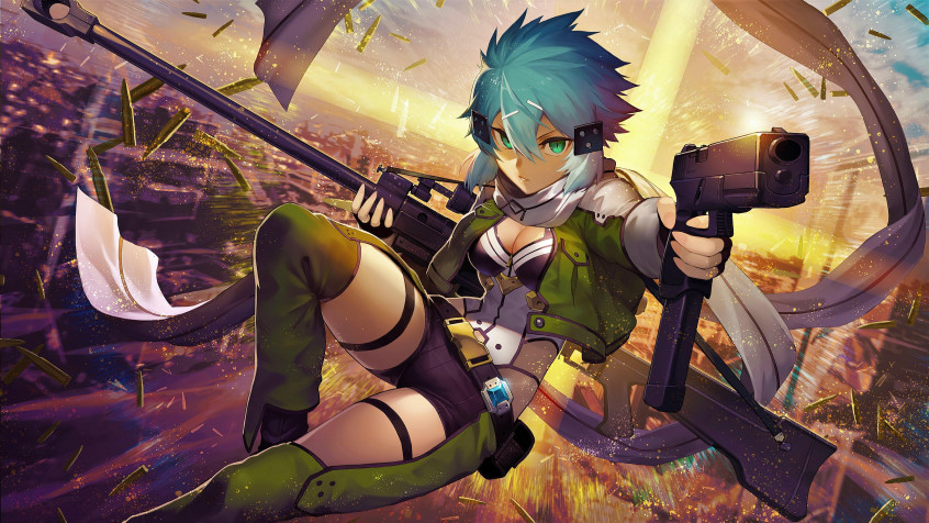 Sinon 4k UHD Wallpaper 3840x2160px