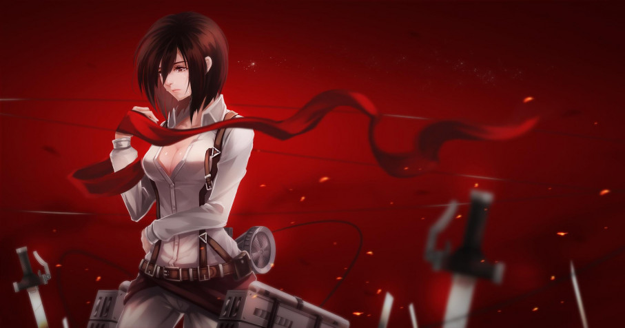 Attack On Titan Desktop Wallpaper 2256x1184px