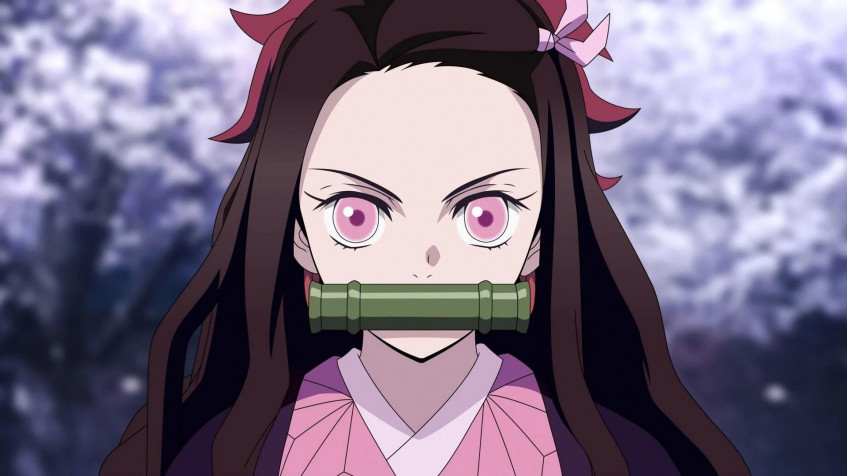 Nezuko Full HD 1080p Wallpaper 1920x1080px