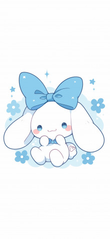 Cinnamoroll iPhone Wallpaper 2000x4329px