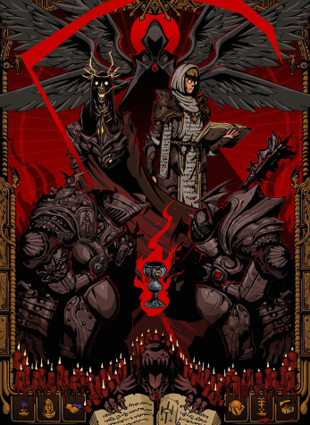 Darkest Dungeon 2 Phone HD Background 3500x4792px