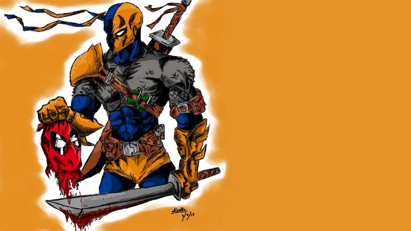 Deathstroke Full HD 1080p Wallpaper 1920x1080px