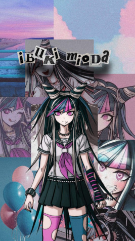 Ibuki Mioda Phone Wallpaper 1080x1920px