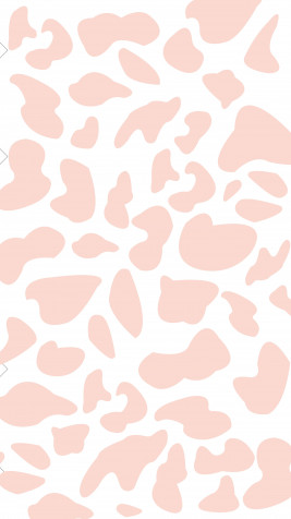 Cow Print Phone Background 4320x7680px