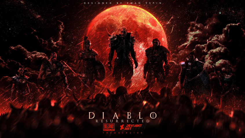 Diablo HD Background 4056x2282px