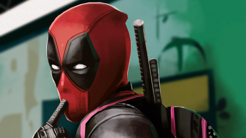 Deadpool Laptop Wallpaper 3832x2155px