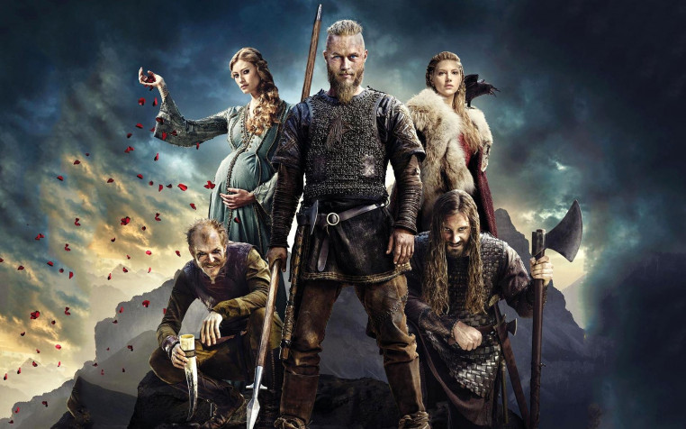 Vikings Widescreen HD Wallpaper 1920x1200px