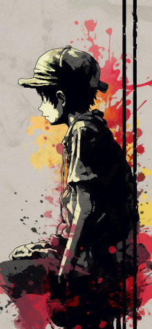 Monkey D Luffy Wallpaper for Mobile 1183x2560px