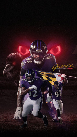 Baltimore Ravens Android Wallpaper Image 1080x1920px