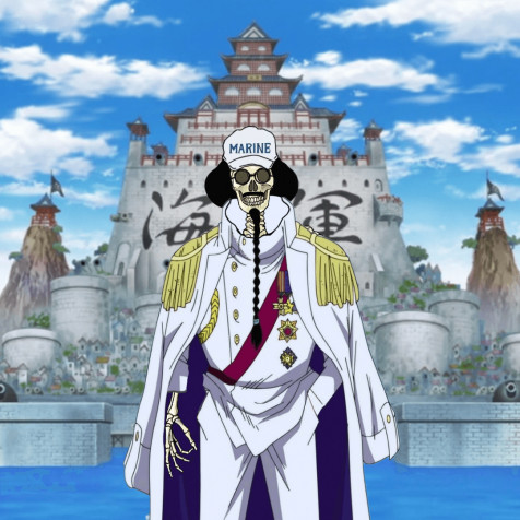 Sengoku One Piece Phone HD Background 1080x1080px