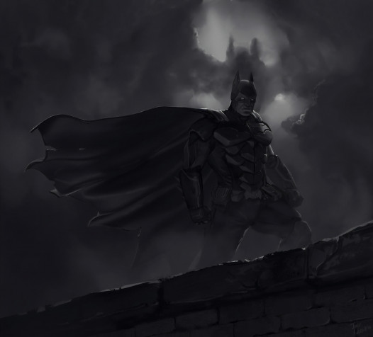 Batman Dark Knight Desktop Background 3840x3470px