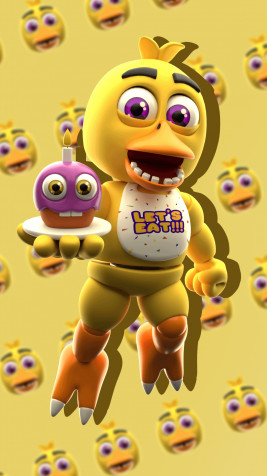 Chica Wallpaper for Mobile 1080x1920px