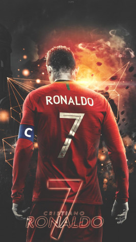 Ronaldo iPhone Background Image 1024x1821px