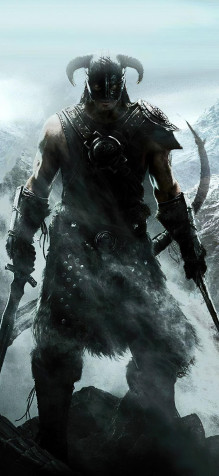 Skyrim iPhone 11 Pro Wallpaper 1125x2436px