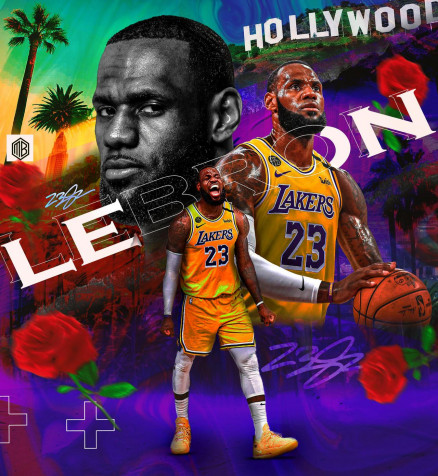 Cool Lebron James Phone Background Image 1280x1389px