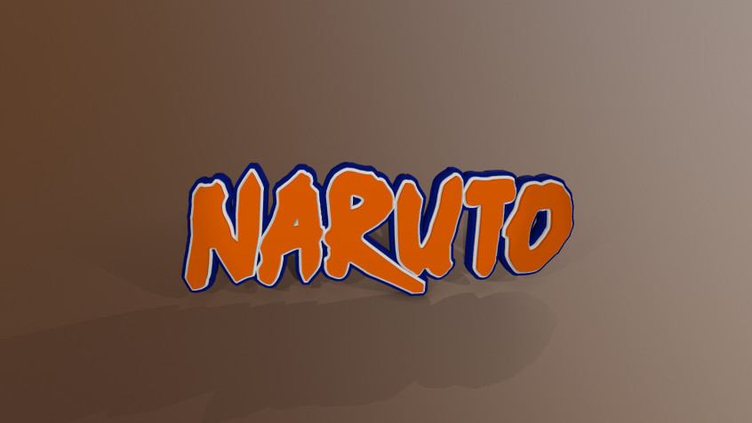 Naruto Logo Full HD 1080p Wallpaper 1920x1080px