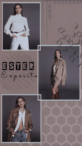 Ester Exposito iPhone Background Image 1080x1911px