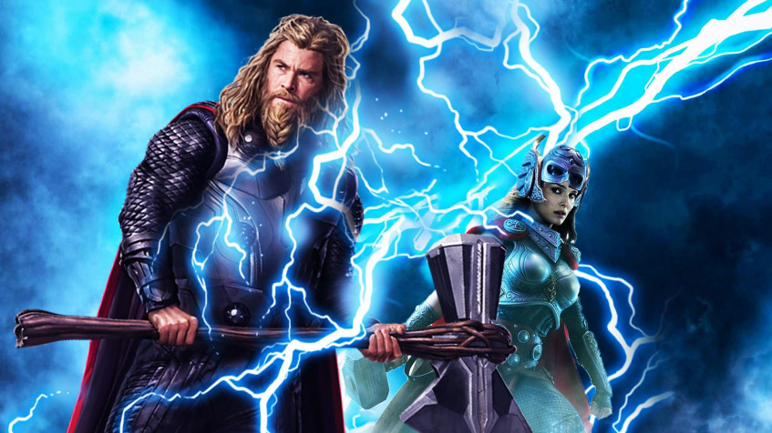 Thor Love And Thunder Full HD 1080p Wallpaper 1920x1080px