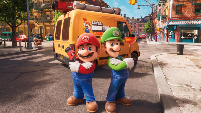 Mario Bros MacBook Background 2458x1383px