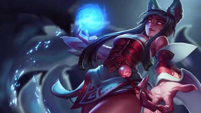 Ahri League Of Legends Full HD 1080p Wallpaper 1920x1080px