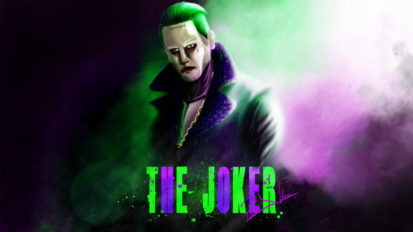 Jared Leto Joker HD Wallpaper 6000x3375px