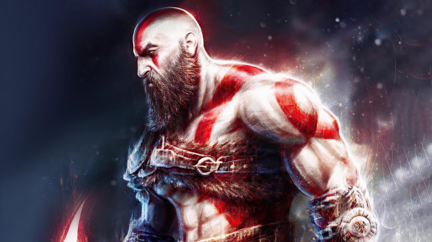 God Of War Ragnarok Full HD 1080p Wallpaper 1920x1080px