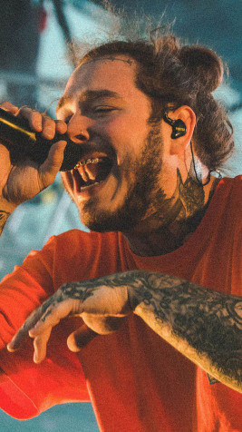 Post Malone Phone Background 800x1423px