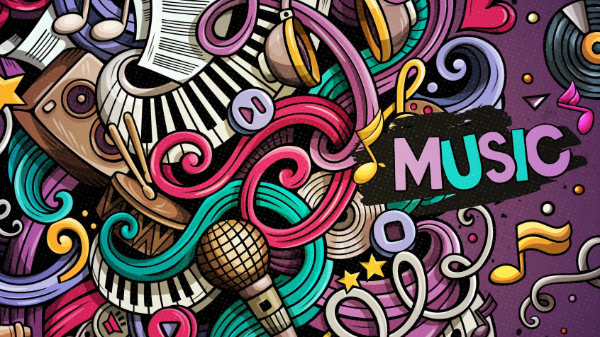 Music 4k UHD Wallpaper 3840x2160px