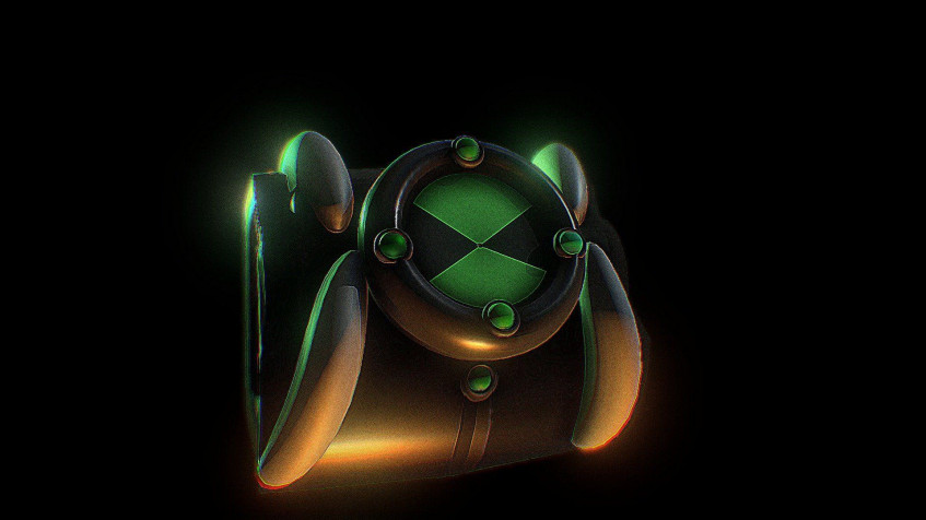 Omnitrix Full HD 1080p Wallpaper 1920x1080px