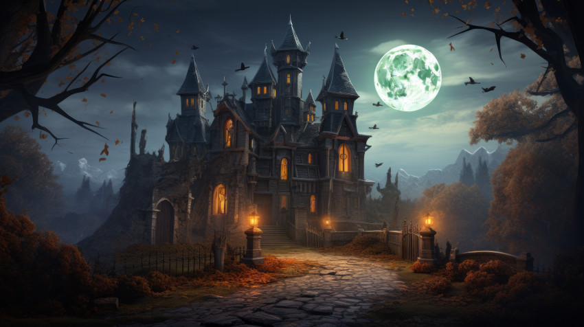 Halloween Background Image 2184x1224px