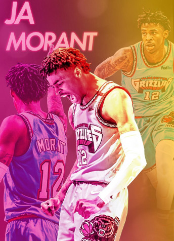 Ja Morant Phone Wallpaper 1482x2048px