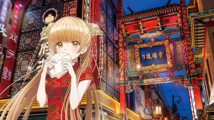 Mahiru Shiina Full HD 1080p Wallpaper 1920x1080px