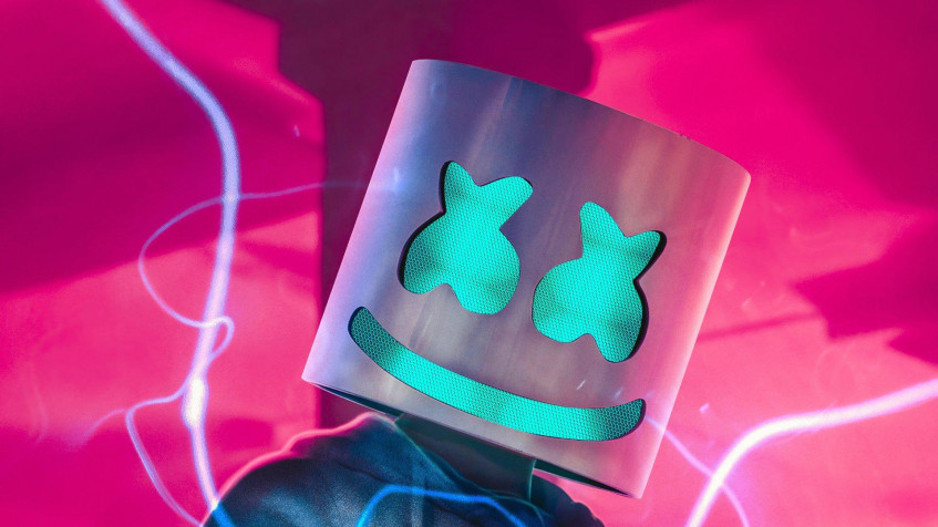 Marshmello Full HD 1080p Wallpaper 1920x1080px