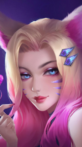 Ahri 4k Phone Wallpaper 2160x3840px