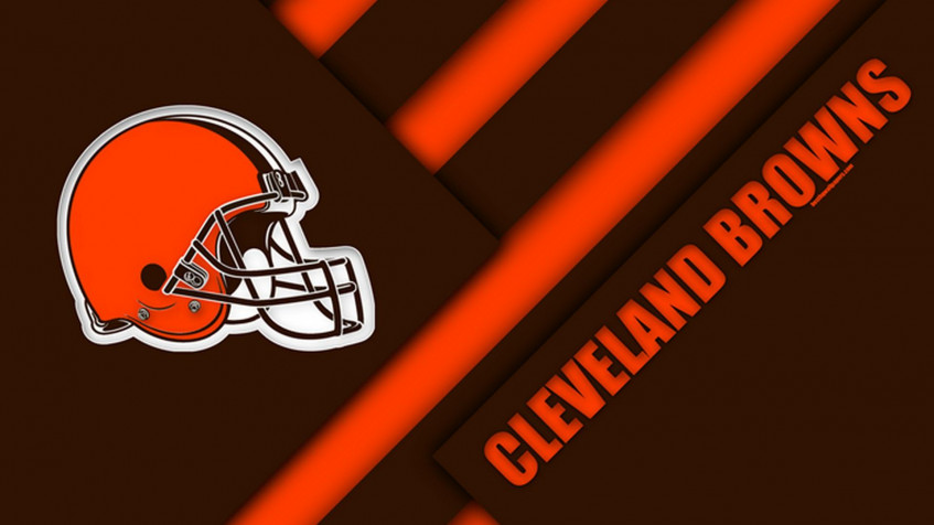 Cleveland Browns Logo Full HD 1080p Wallpaper 1920x1080px