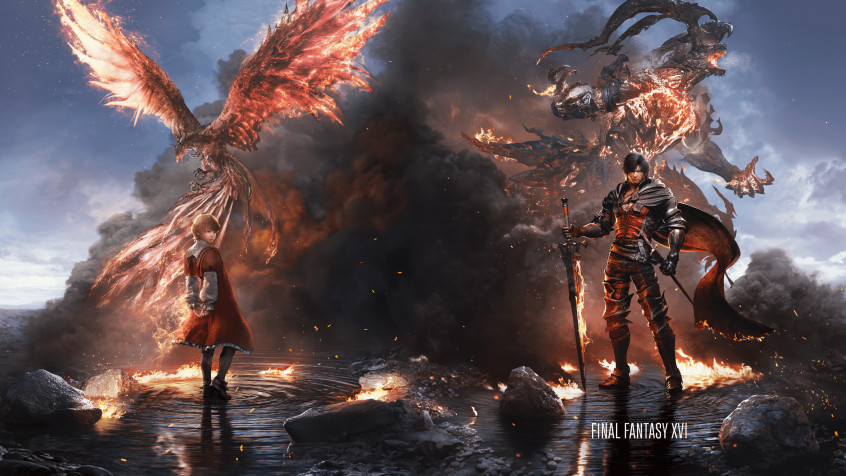 Final Fantasy 16 4k UHD Wallpaper 3840x2160px