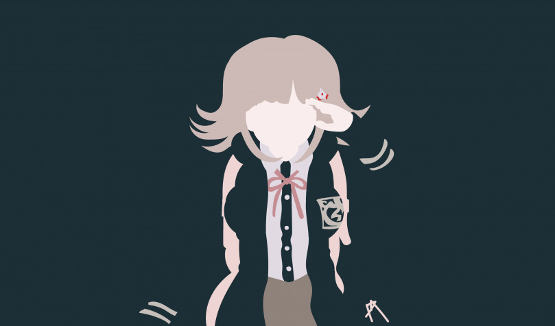 Chiaki Nanami Desktop Wallpaper 3400x2000px