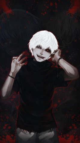 Ken Kaneki Mobile Wallpaper 1080x1920px