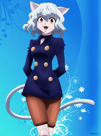 Neferpitou Phone HD Background 1525x2048px