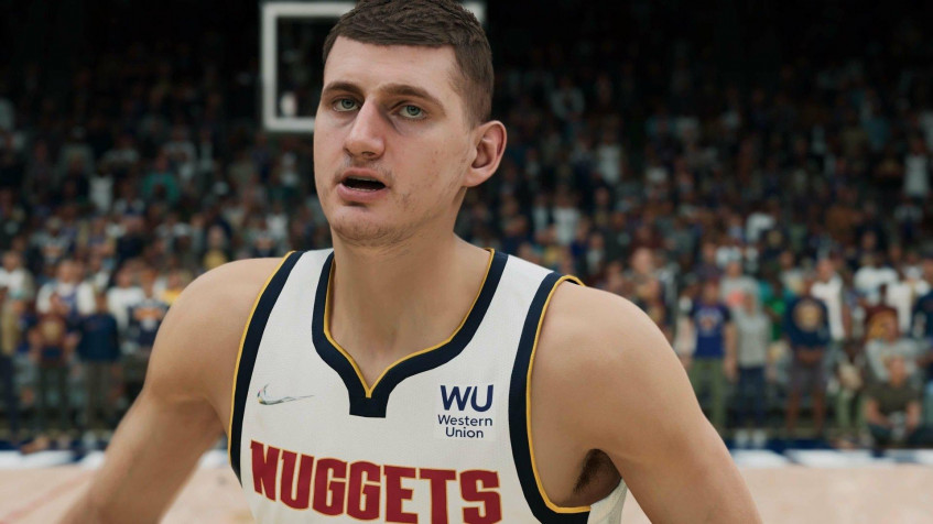 Nikola Jokic Full HD 1080p Wallpaper 1920x1080px