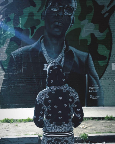 Young Dolph Phone HD Background 1406x1757px