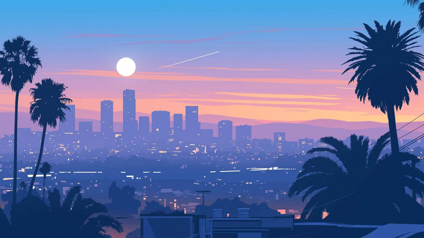 Gta HD Background 1536x864px