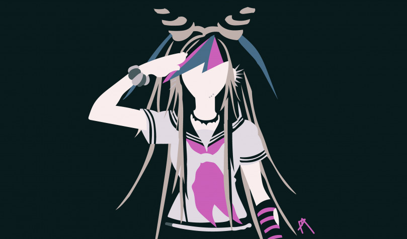 Ibuki Mioda Laptop Wallpaper 3400x2000px