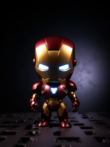 Iron Man Chibi Wallpaper for iPhone 928x1232px