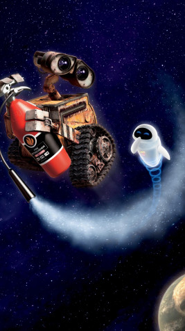 Wall E iPhone Background Image 1276x2270px