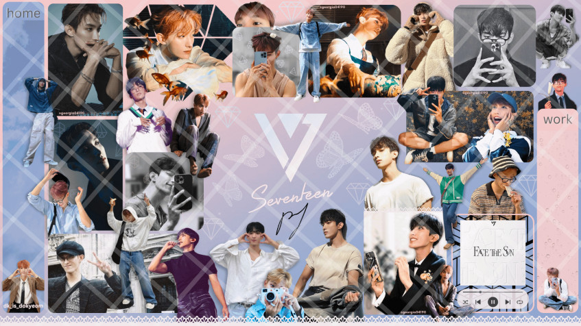 Seventeen Lightsticks Full HD 1080p Wallpaper 1920x1080px