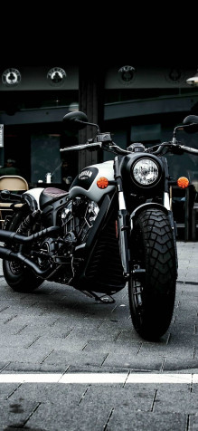 Bobber Bike Phone Background 736x1594px