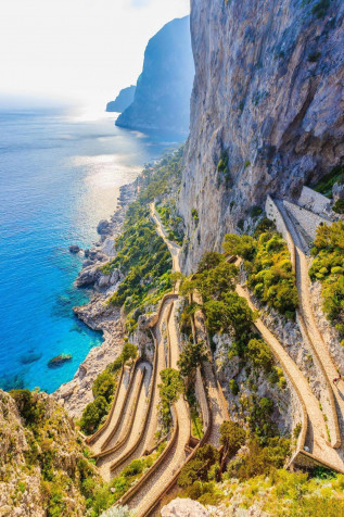 Capri Italy Phone Background 1280x1920px