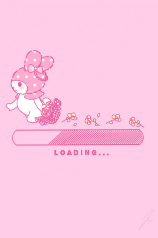 My Melody Android Wallpaper 853x1280px